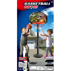 WOOPIE Basketball Set Ball Skill Game with 93cm