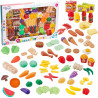 WOOPIE Set for the Kitchen Shop Vegetables Fruits 120 pcs.