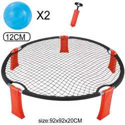 WOOPIE Smash Ball Arcade Game Trampoline 2 Balls Pump