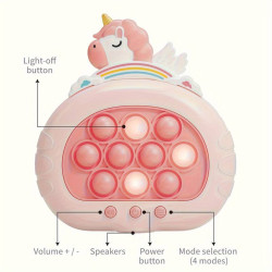 WOOPIE POP IT Electric Anti-Stress Arcade Unicorn Game