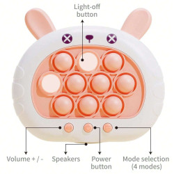 WOOPIE POP IT Electric Anti-Stress Arcade Bunny Game