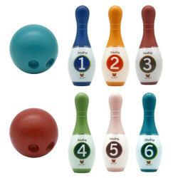 WOOPIE Colorful Bowling for Kids Numbers