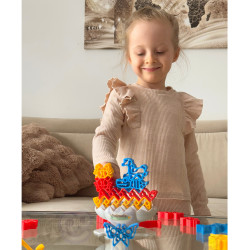 WOOPIE Animal Balancing Skill Game Animal Tower