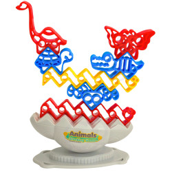WOOPIE Animal Balancing Skill Game Animal Tower