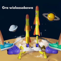 WOOPIE Double Foam Rocket Launcher 6 pcs.