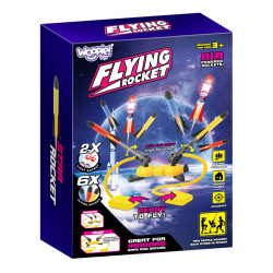 WOOPIE Double Foam Rocket Launcher 8pcs