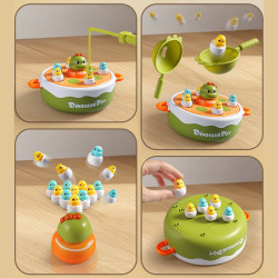 WOOPIE Dinosaur Catching 4-in-1 Arcade Game Catapult