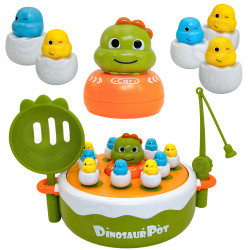 WOOPIE Dinosaur Catching 4-in-1 Arcade Game Catapult