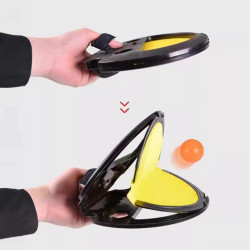 WOOPIE Catch Ball Arcade Game Throw Catch Paddle + 2 Balls