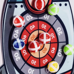 WOOPIE Velcro Dartboard Rocket Arcade Game