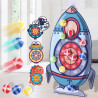 WOOPIE Velcro Dartboard Rocket Arcade Game