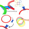 WOOPIE Hopscotch Jumping Rings Hoops Set 10 pcs
