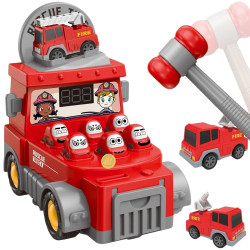 WOOPIE Hammer Strike Skill Game Fire Department with Accessories
