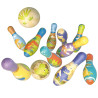 WOOPIE Soft Bowling Skill Game Dinosaurs Set of 12