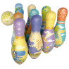 WOOPIE Soft Bowling Skill Game Dinosaurs Set of 12