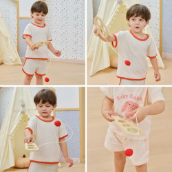 VIGA Wooden Catch the Ball Scoring Paddle Set