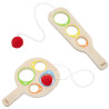 VIGA Wooden Catch the Ball Scoring Paddle Set
