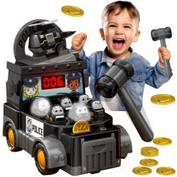 WOOPIE Hammer Arcade Game Police Car with Accessories