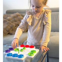 WOOPIE IQ Logic Game Strategic Brain Training Tic-Tac-Toe 36 pcs.