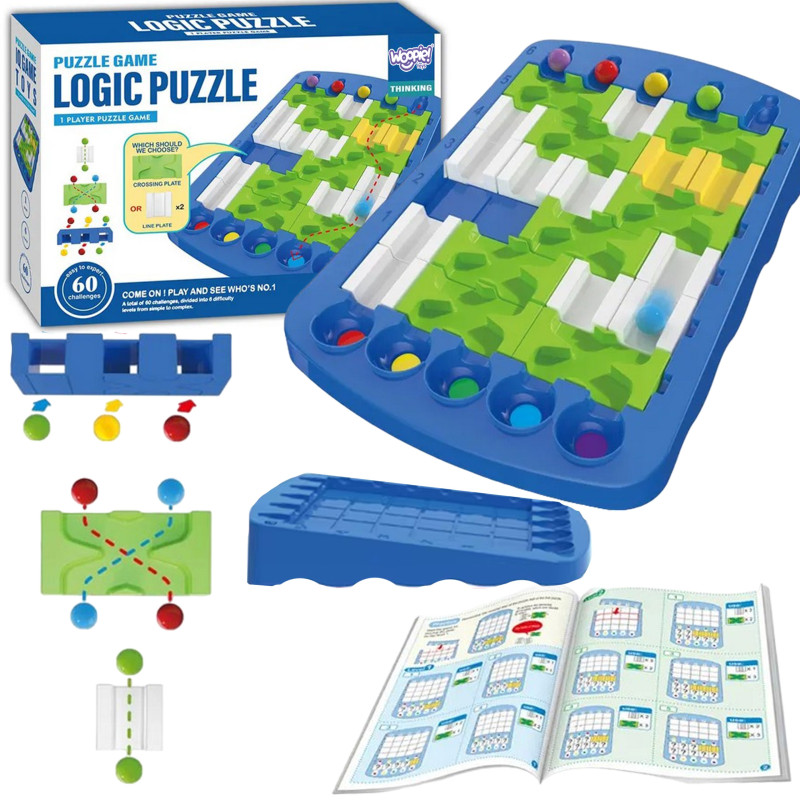 WOOPIE IQ Logic Game Strategic Brain Training "Logic Maze"