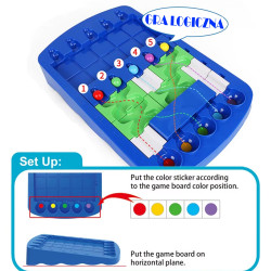 WOOPIE IQ Logic Game Strategic Brain Training "Logic Maze"