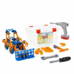 "Super Mechanic" Handyman's Set + "Inventor" Construction Blocks Tool Set Polesie