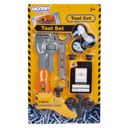 WOOPIE Little Handyman's Tool Set Hook Adjustable Wrench