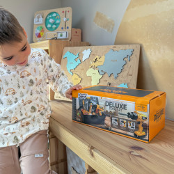 WOOPIE Little Handyman's Tool Set with Screwdriver in Case 39 pcs.