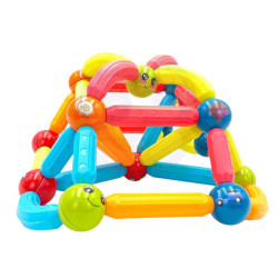 WOOPIE Magnetic Educational Building Blocks 128 pcs.