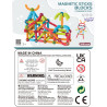 WOOPIE Magnetic Educational Building Blocks 128 pcs.