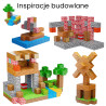 WOOPIE Magnetic Construction Blocks 3D Cubes Educational Set 63 pcs.