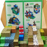WOOPIE Magnetic Construction Blocks 3D Cubes Educational Set 63 pcs.