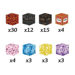 WOOPIE Magnetic Blocks Cubes Pixels 74pcs.