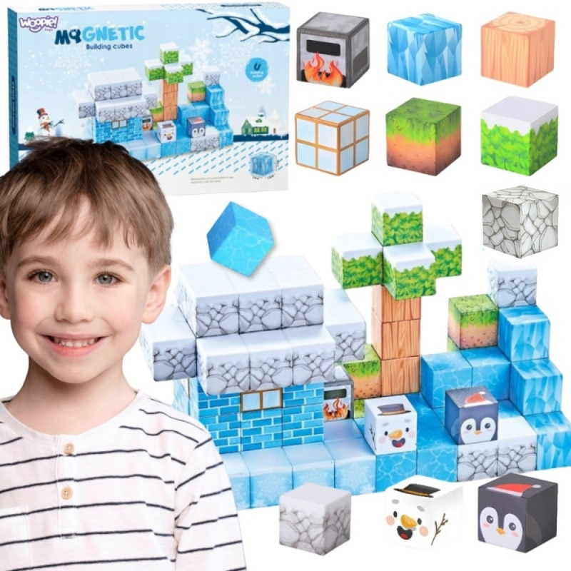 WOOPIE Magnetic Construction Blocks Winter World of Blocks