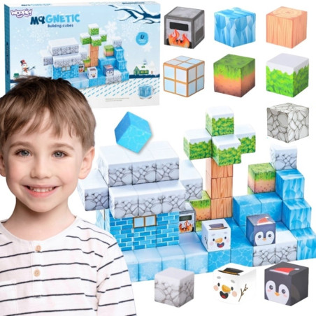 WOOPIE Magnetic Construction Blocks Winter World of Blocks