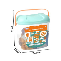 WOOPIE Little Confectioner's Set Sweets and Desserts in a Bucket 40 pcs.