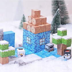 WOOPIE Magnetic Construction Blocks Winter World of Blocks