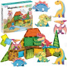 WOOPIE Magnetic Building Blocks 7.5 cm Dino 30 pcs.