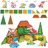 WOOPIE Magnetic Building Blocks 7.5 cm Dino 30 pcs.