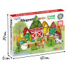 WOOPIE Magnetic Building Blocks 7.5 cm Farm 30 pcs.