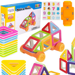 WOOPIE Magnetic Blocks Vehicle Mini STEAM Buildings 22pcs.
