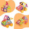 WOOPIE Magnetic Blocks Vehicle Mini STEAM Buildings 22pcs.