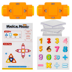 WOOPIE Magnetic Blocks Vehicle Mini STEAM Buildings 22pcs.