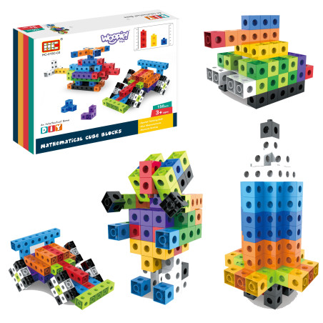 WOOPIE 3D Construction Blocks Cubes 150 pcs.