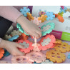 WOOPIE Construction Blocks Waffles Hedgehogs 52 pcs.
