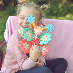 WOOPIE Construction Blocks Waffles Hedgehogs 52 pcs.