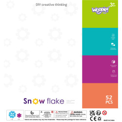 WOOPIE Construction Blocks Waffles Hedgehogs 52 pcs.