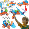 WOOPIE 5-in-1 STEM Building Blocks Vehicle Set