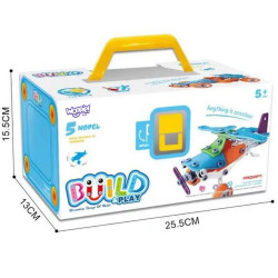 WOOPIE 5-in-1 STEM Building Blocks Vehicle Set