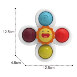 WOOPIE BABY Spinner Sensory Educational Toy 3in1 - 10 SETS